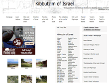 Tablet Screenshot of kibbutzimofisrael.netzah.org